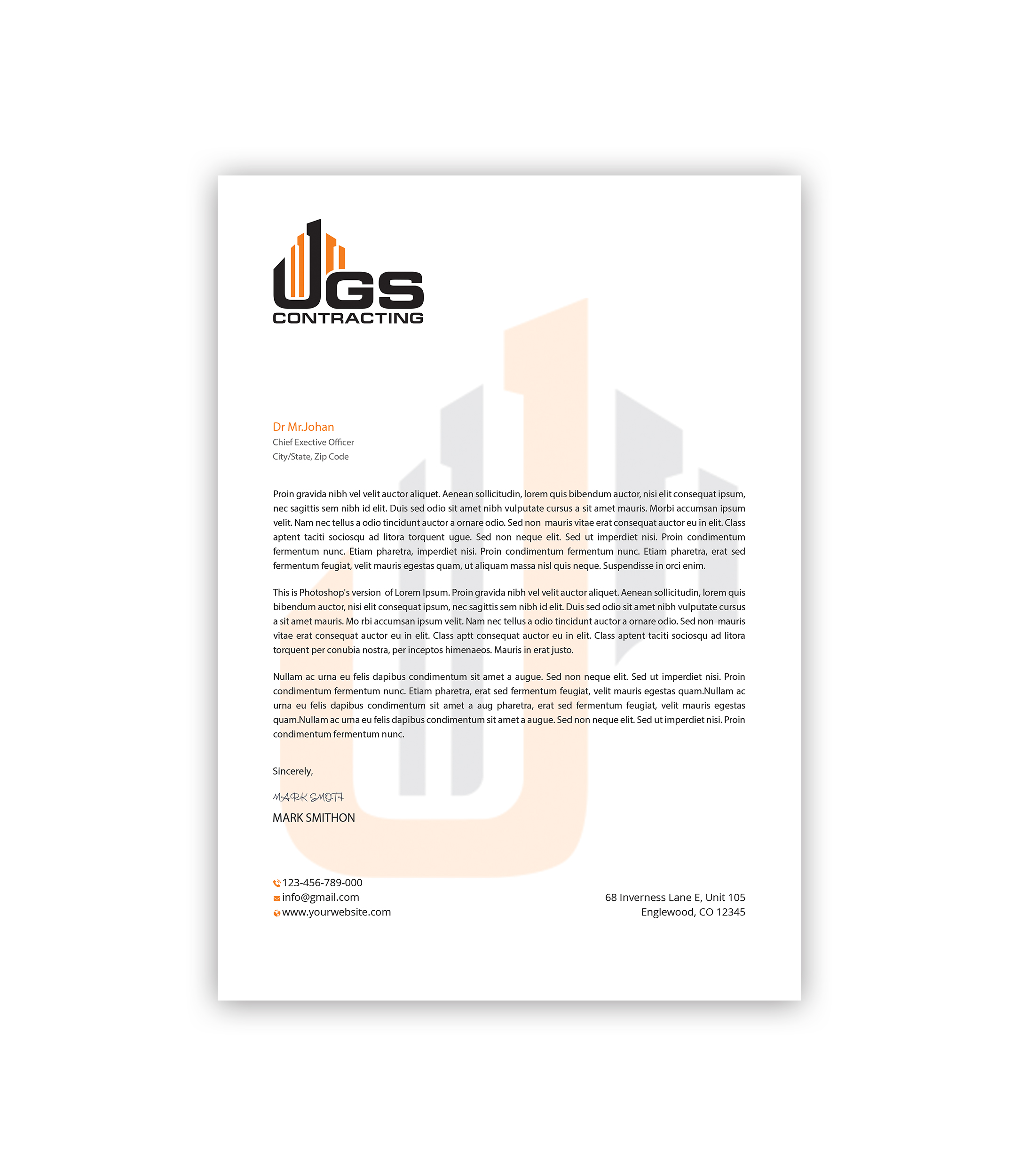 Letterhead Design by Expert Bappy for this project | Design #29532789