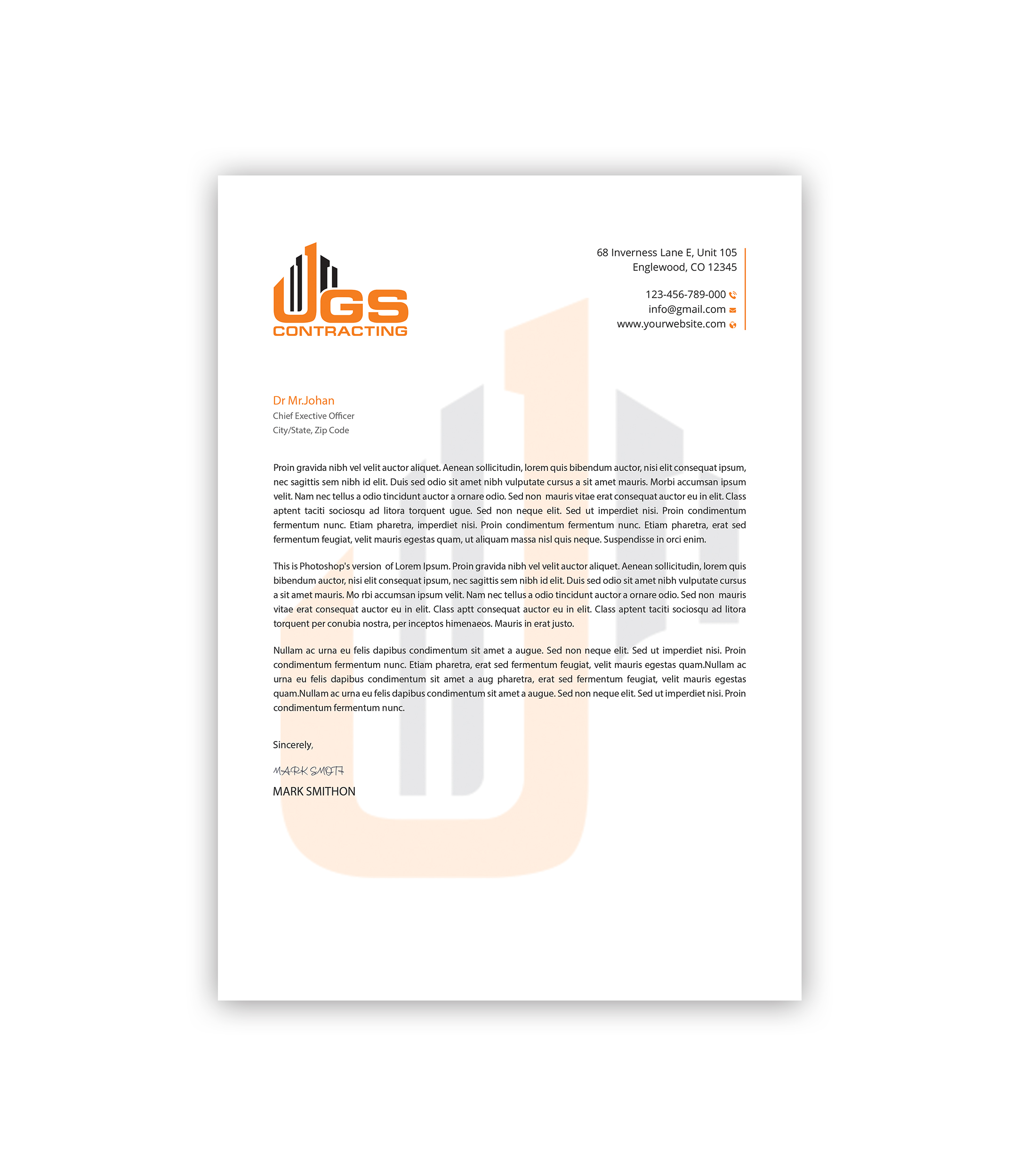 Letterhead Design by Expert Bappy for this project | Design #29532794