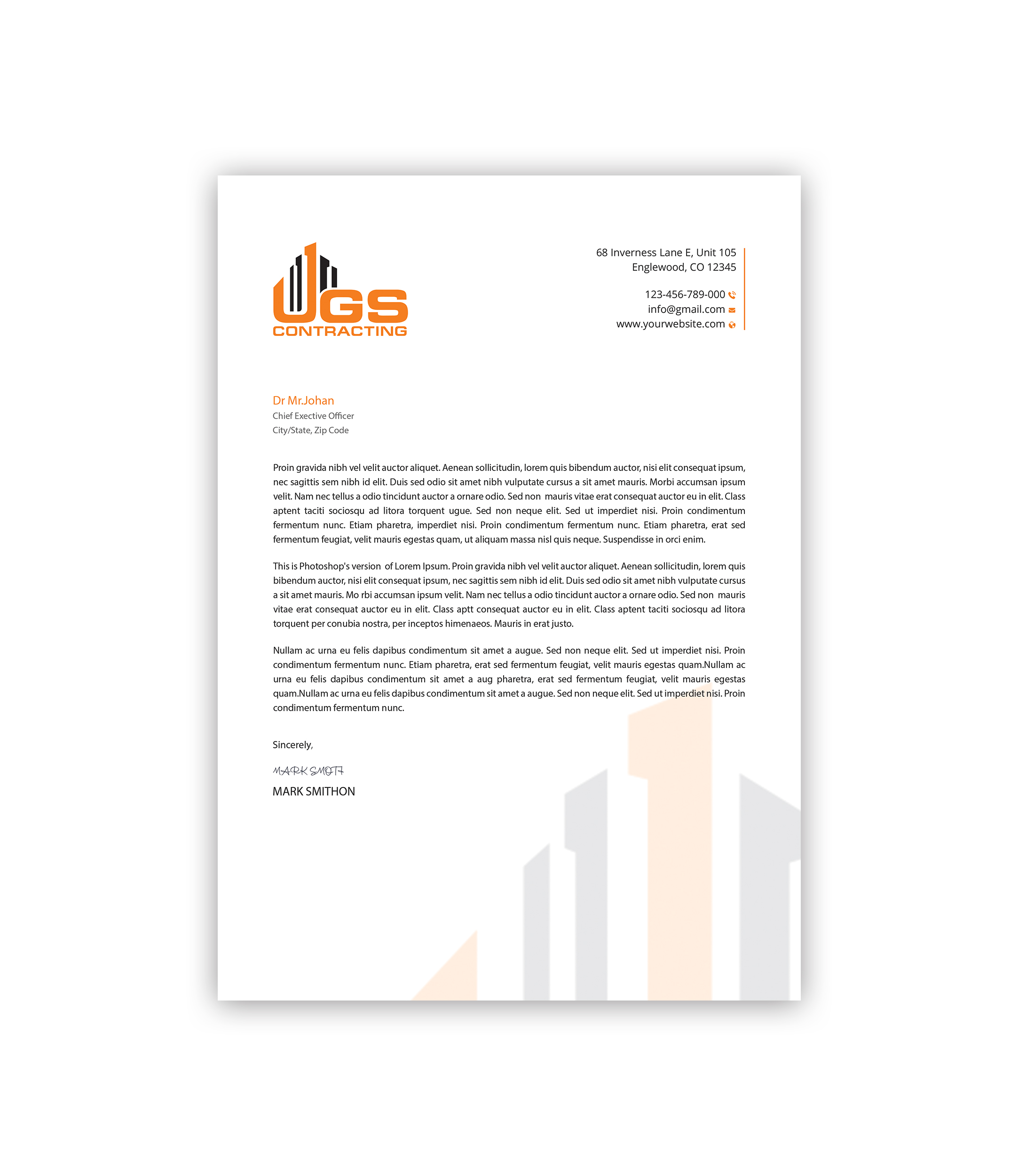 Letterhead Design by Expert Bappy for this project | Design #29532795