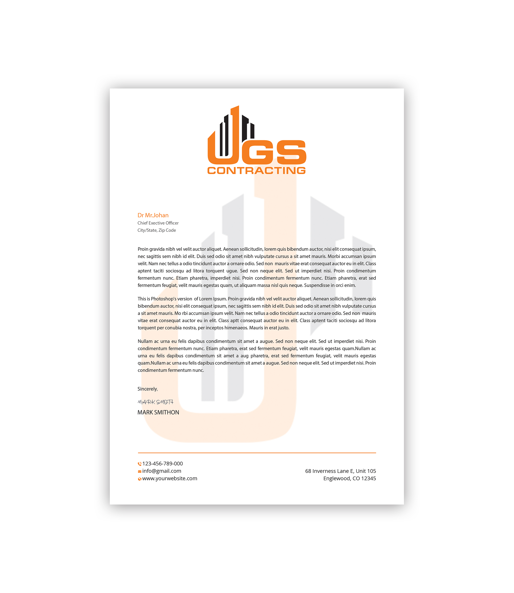 Letterhead Design by Expert Bappy for this project | Design #29532798