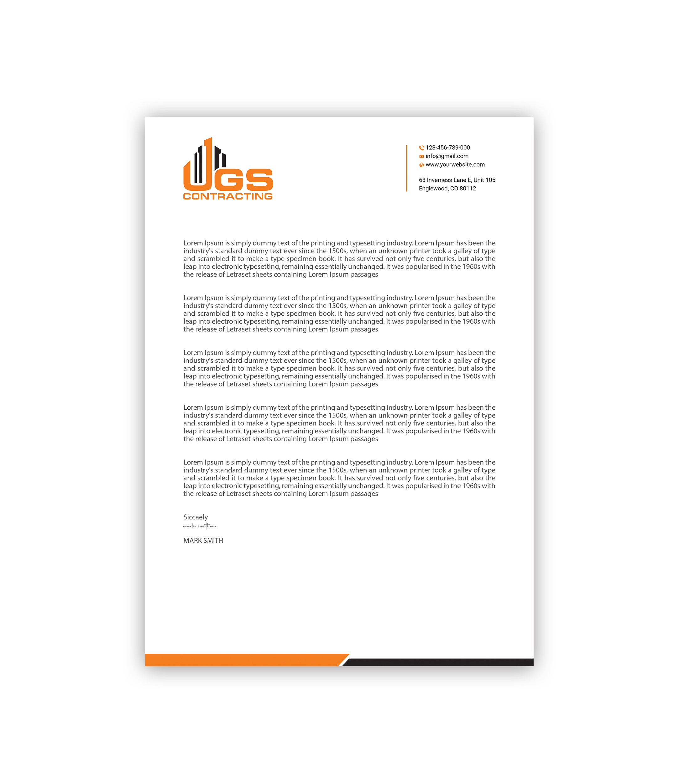 Letterhead Design by Expert Bappy for this project | Design #29532800