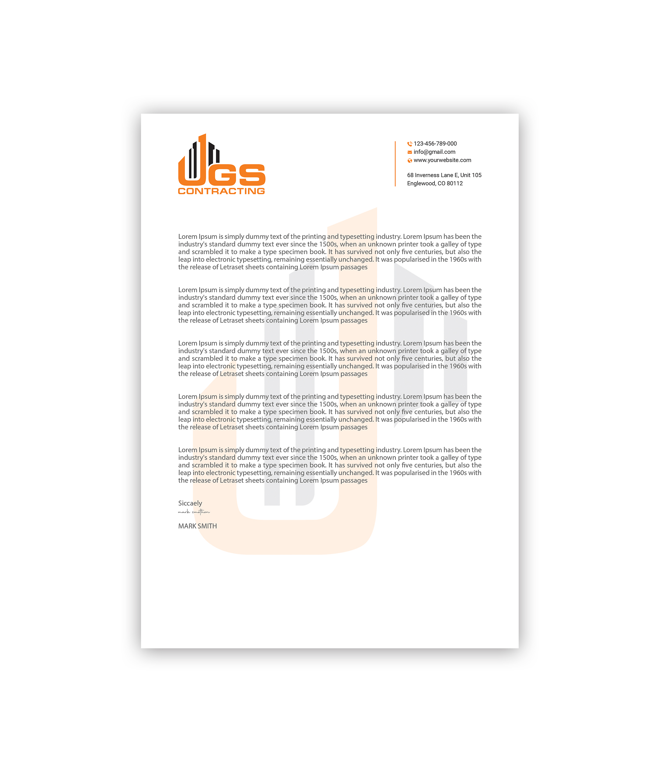 Letterhead Design by Expert Bappy for this project | Design #29532801