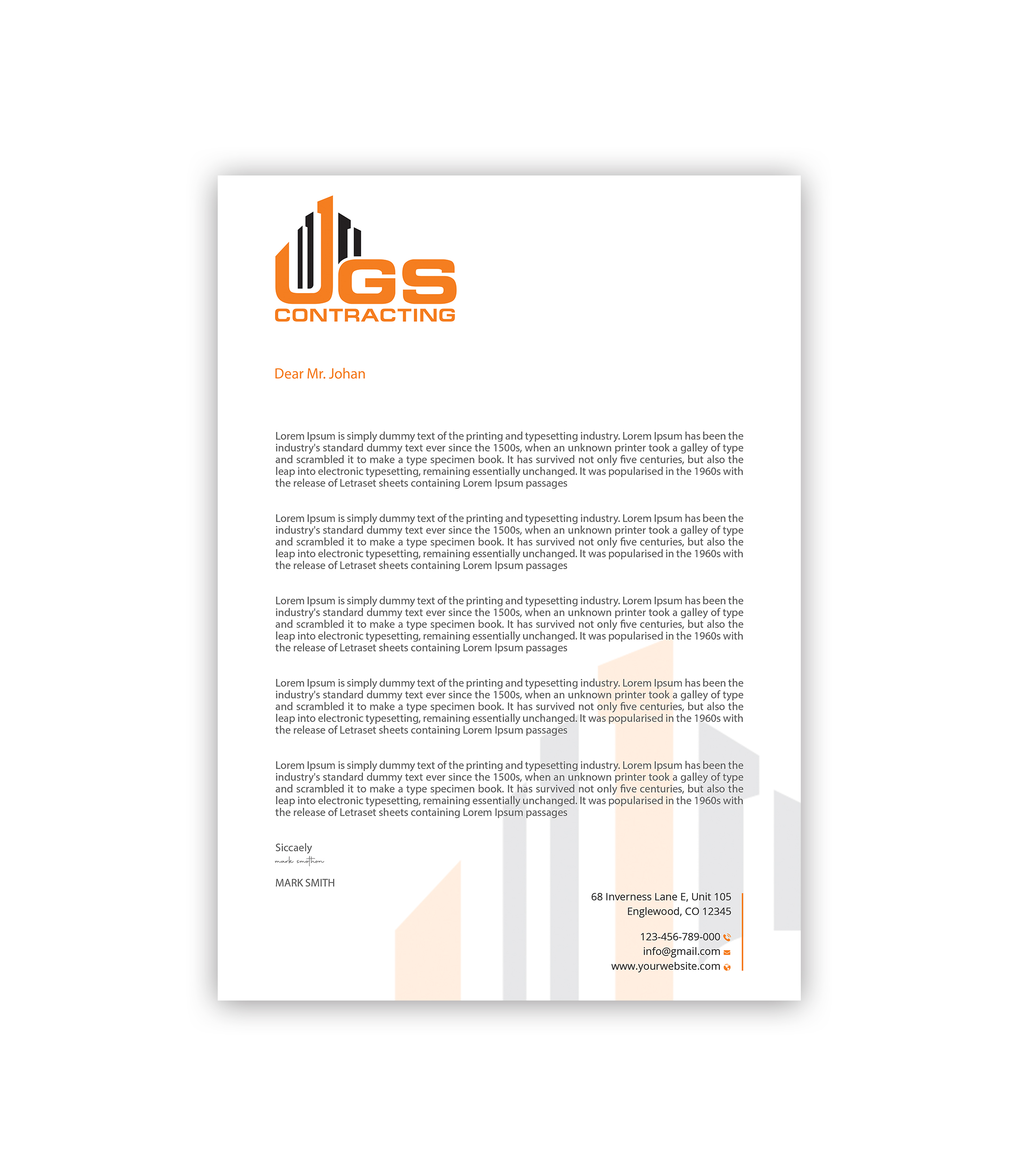 Letterhead Design by Expert Bappy for this project | Design #29532802