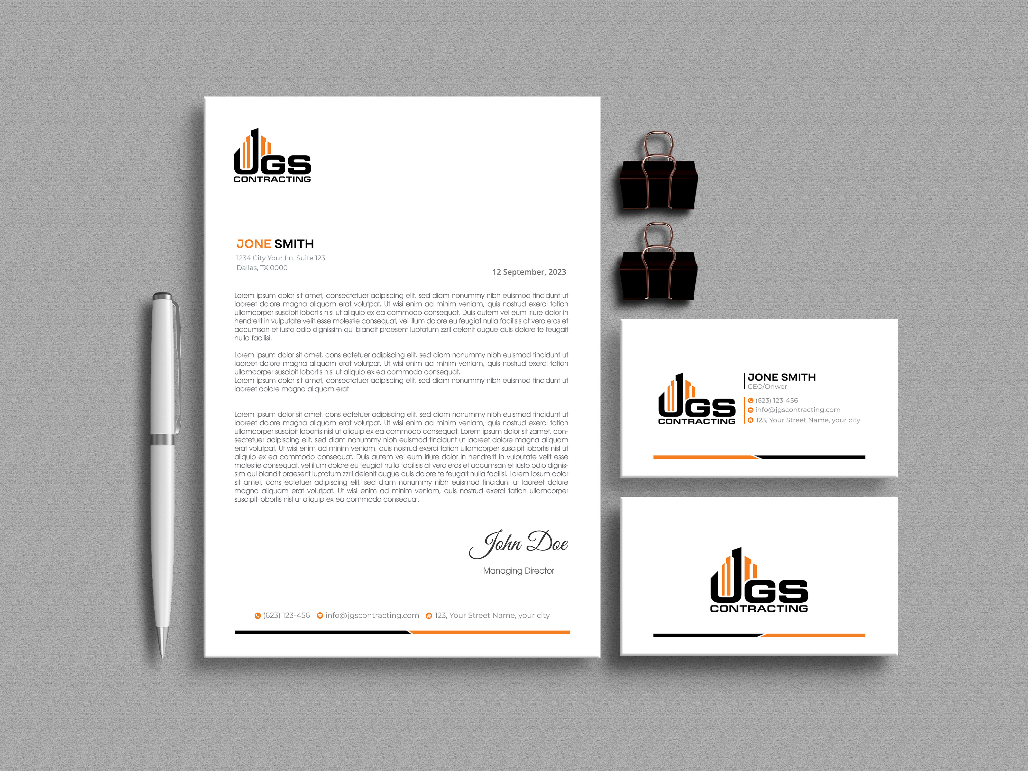 Letterhead Design by artbitin for this project | Design #29528059