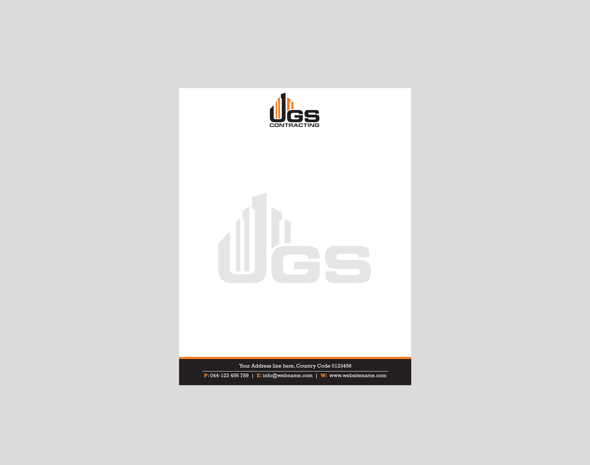 Letterhead Design by Creations Box 2015 for this project | Design #29538983