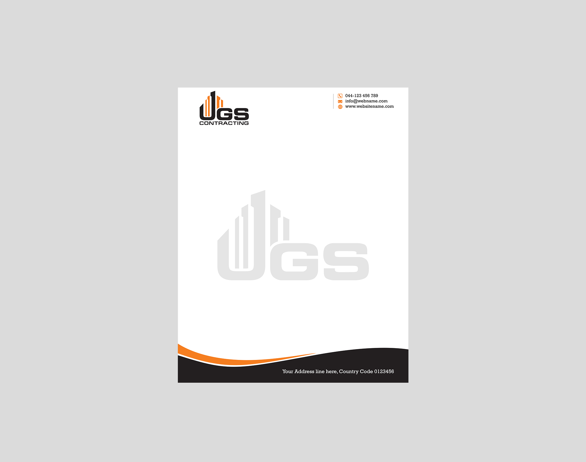 Letterhead Design by Creations Box 2015 for this project | Design #29538985