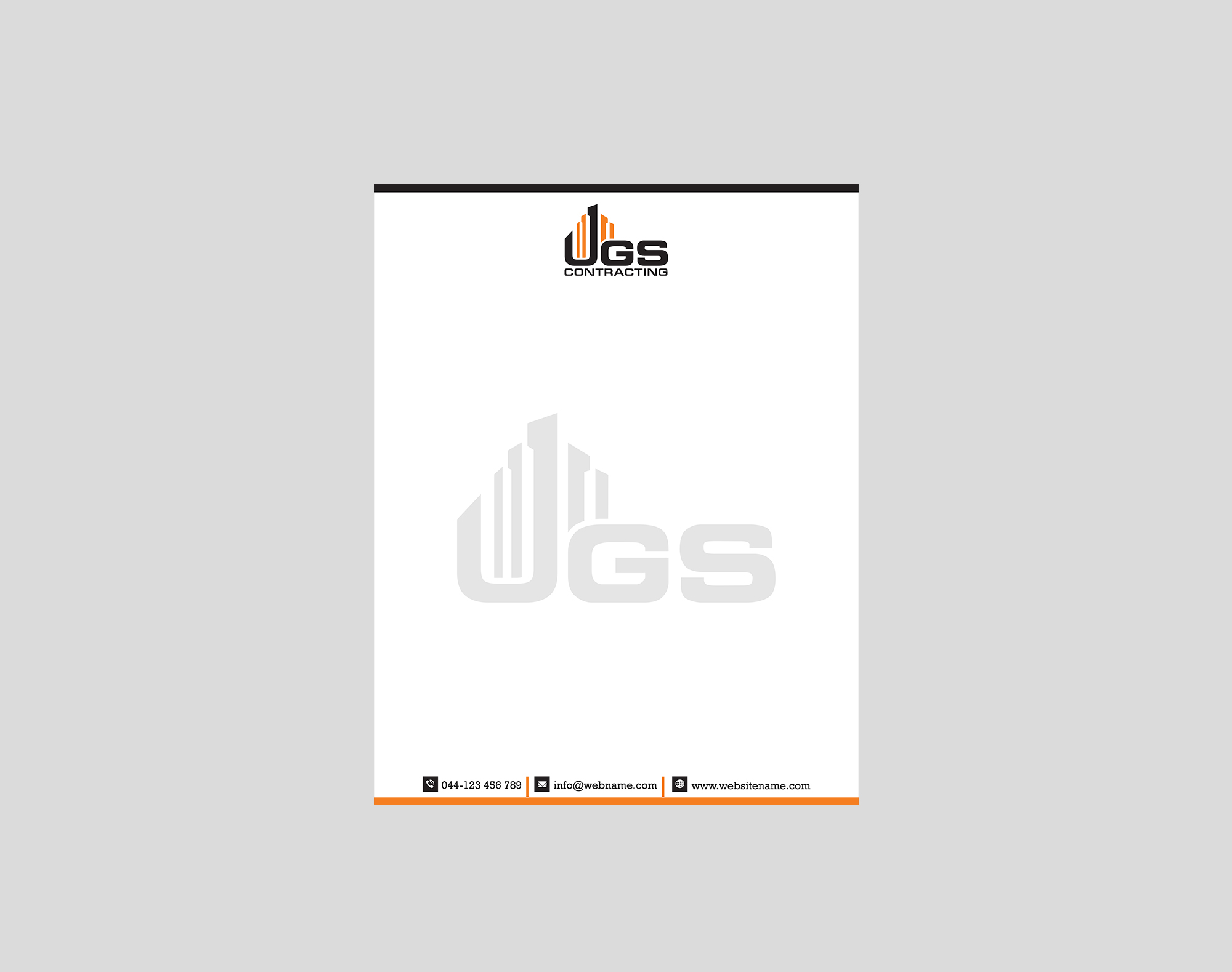 Letterhead Design by Creations Box 2015 for this project | Design #29538987