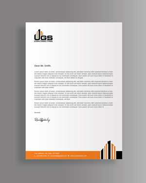 Letterhead Design by LAXMI DESIGNHUB for this project | Design: #29528036