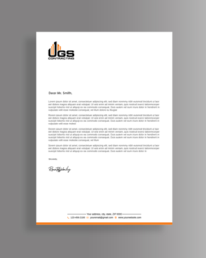 Letterhead Design by LAXMI DESIGNHUB for this project | Design: #29528049
