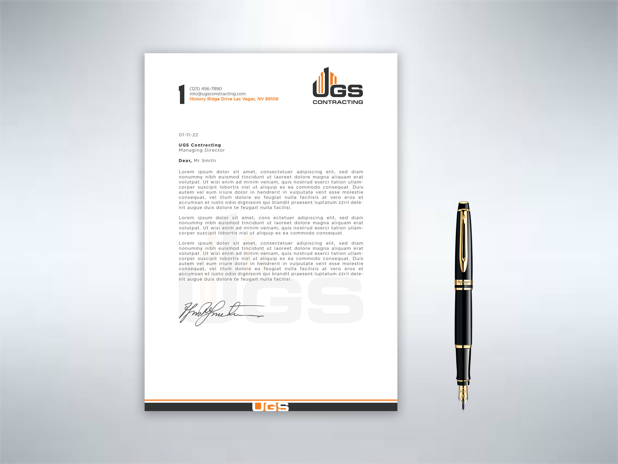 Letterhead Design by Tripti Ranjan Gain for this project | Design #29556962