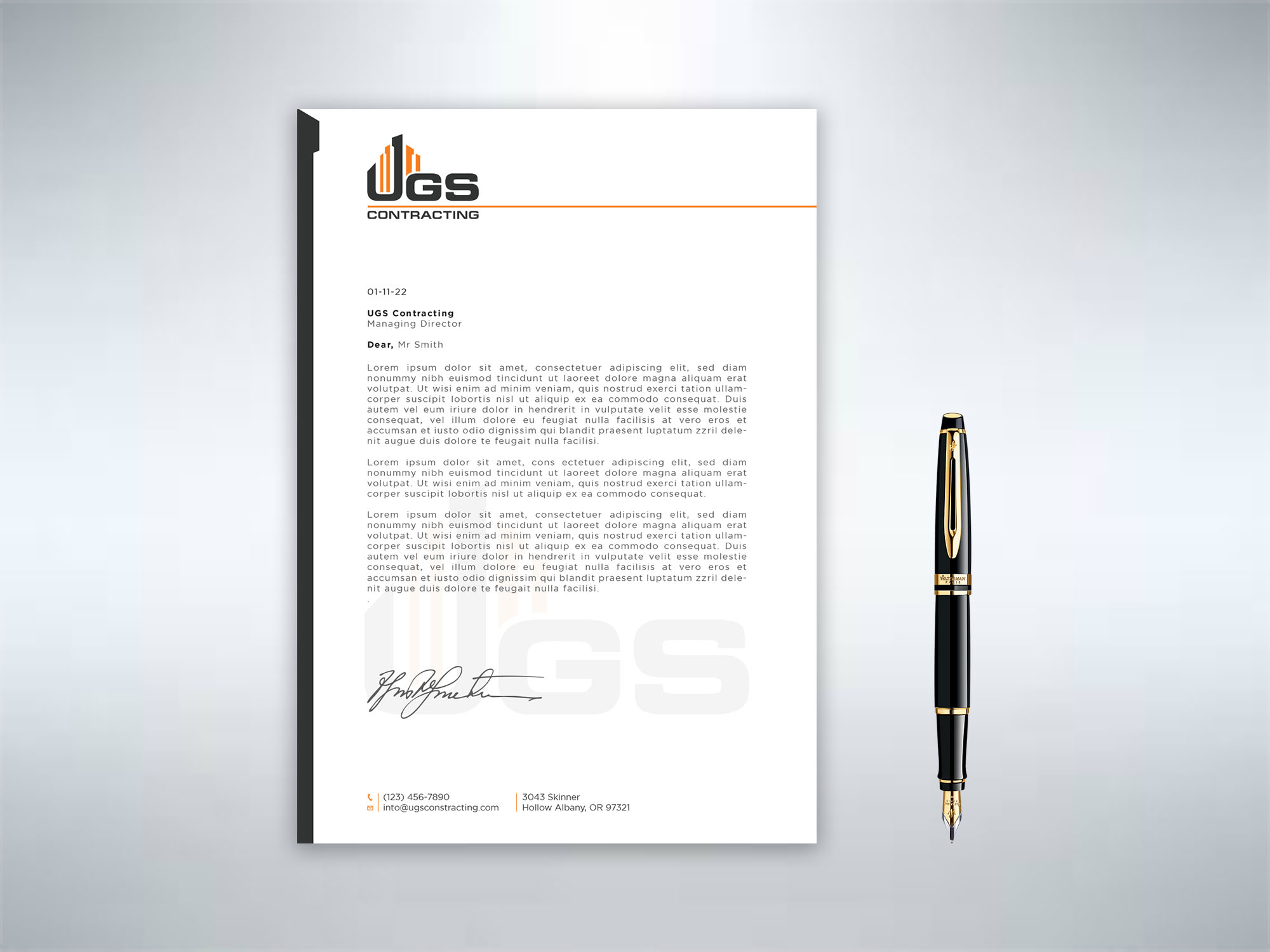 Letterhead Design by Tripti Ranjan Gain for this project | Design #29556967