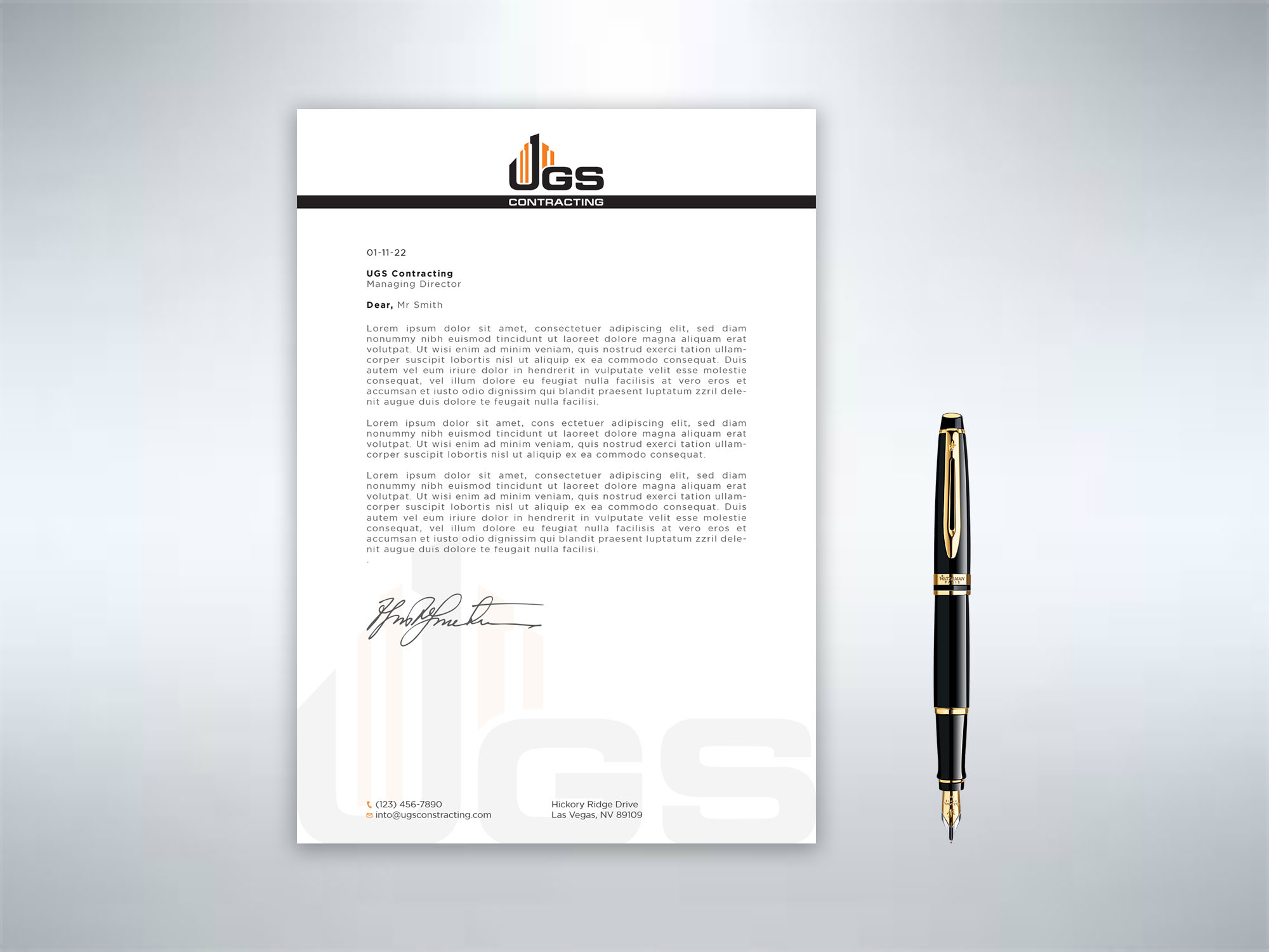 Letterhead Design by Tripti Ranjan Gain for this project | Design #29556968