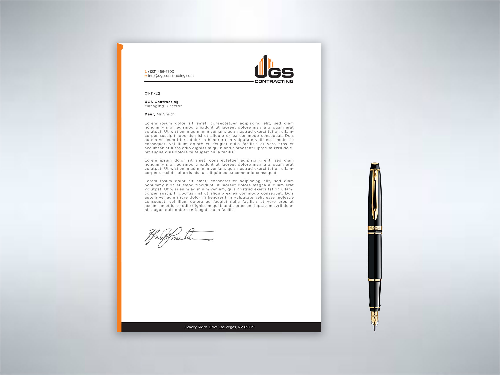 Letterhead Design by Tripti Ranjan Gain for this project | Design #29556971