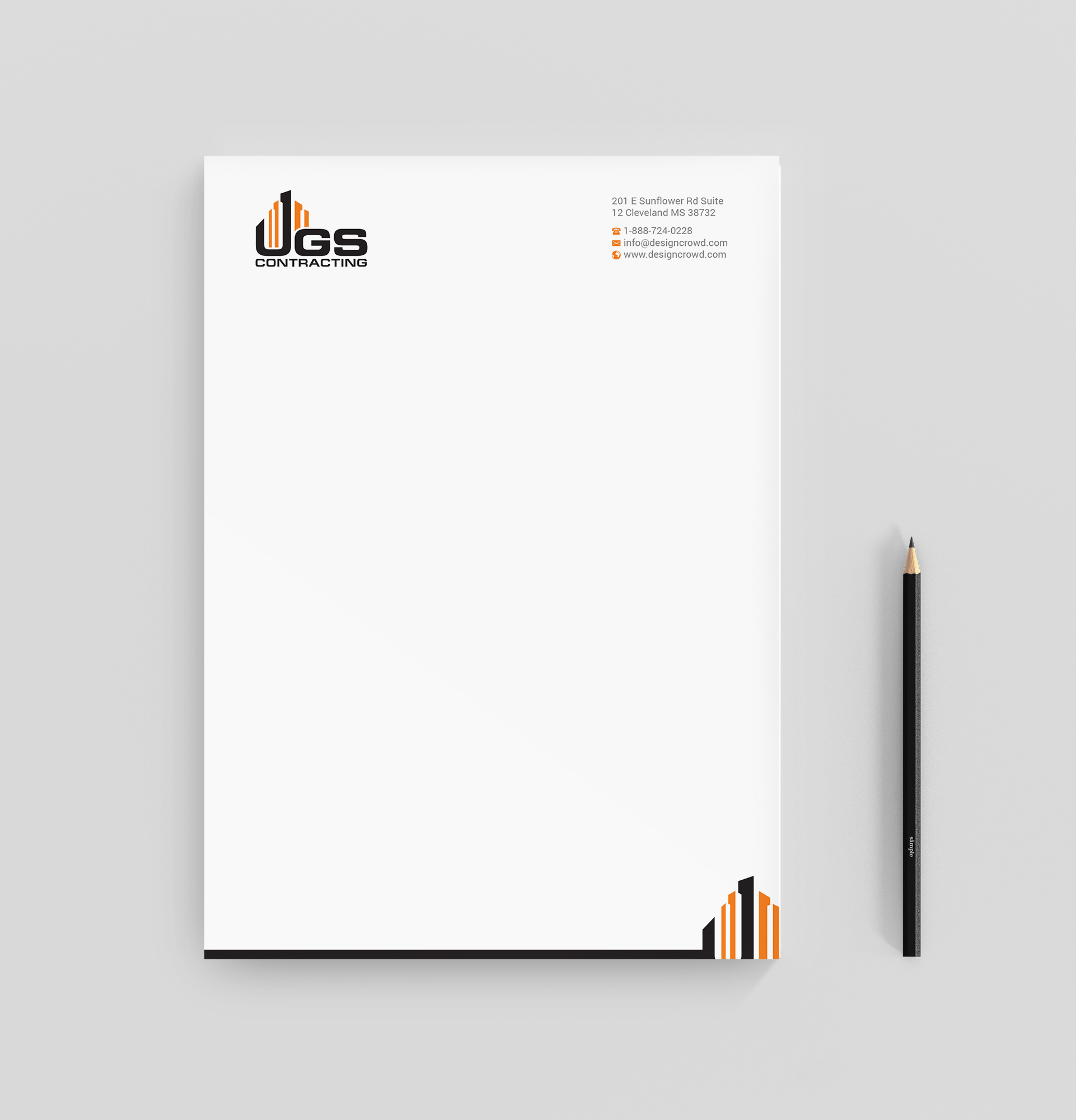 Letterhead Design by R.design for this project | Design #29527353