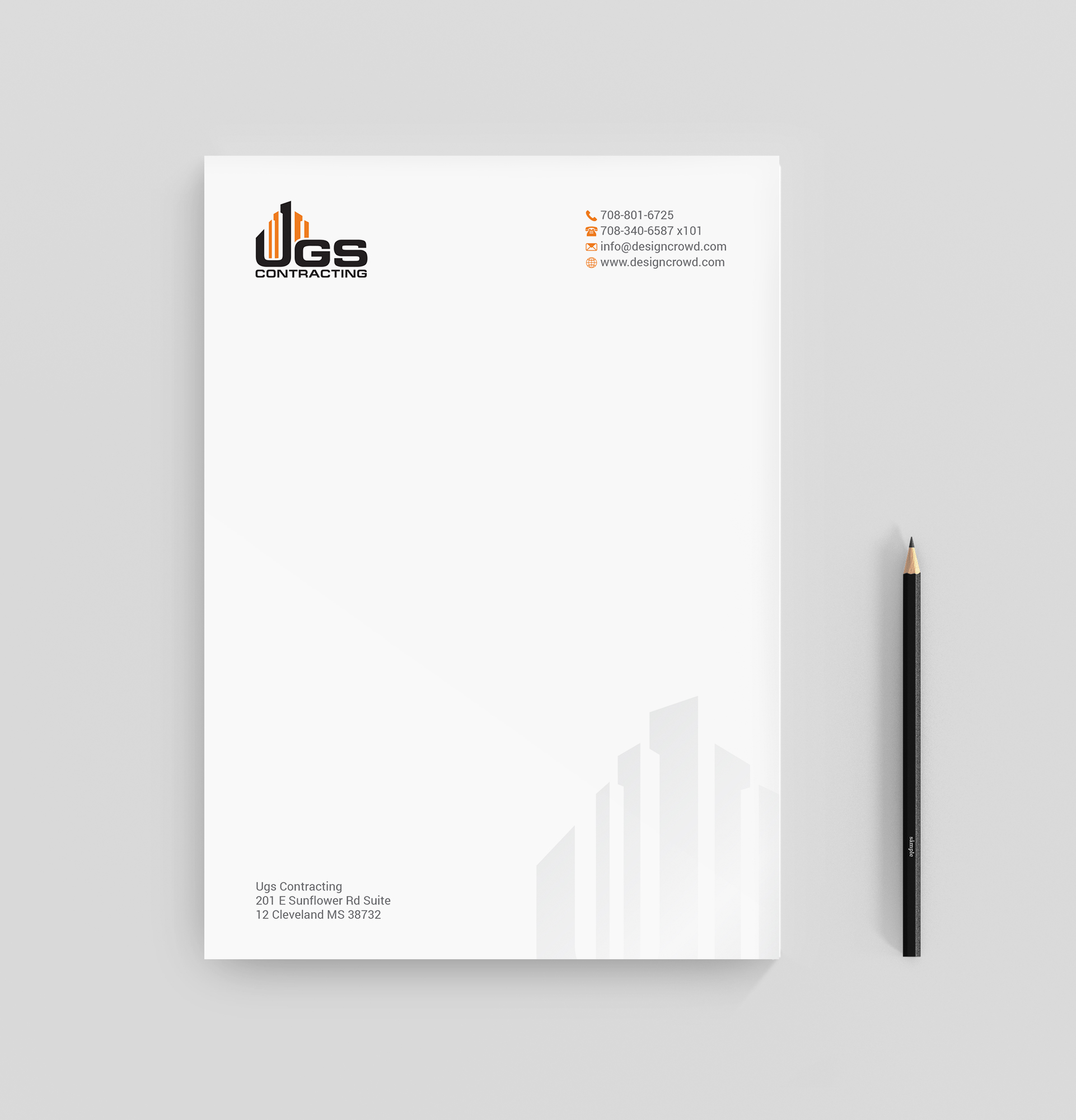 Letterhead Design by R.design for this project | Design #29527414