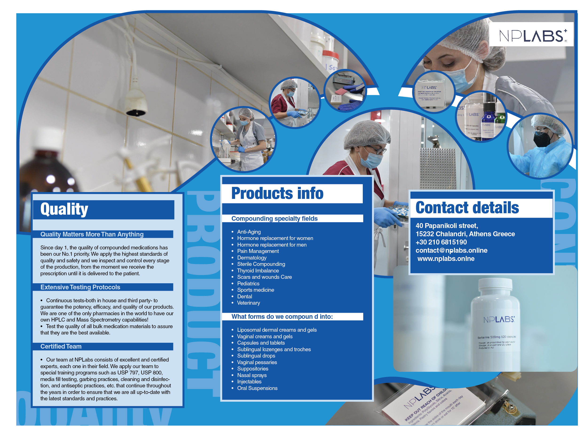 Brochure Design by shawn 18 for N PSATHAS KAI SIA EE | Design #29531084