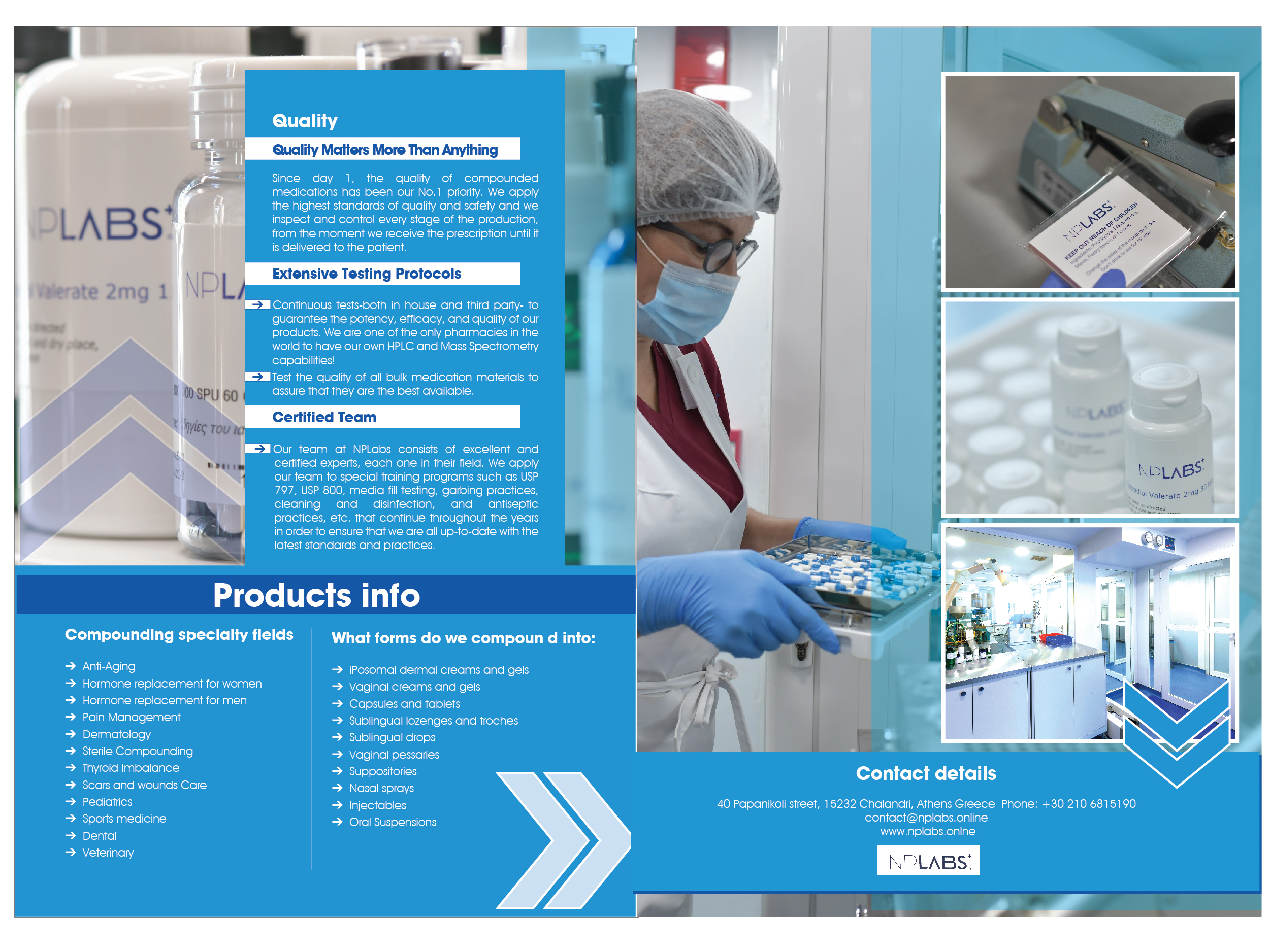 Brochure Design by shawn 18 for N PSATHAS KAI SIA EE | Design #29542869