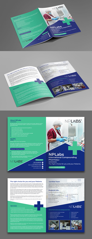 Brochure Design by ecorokerz for N PSATHAS KAI SIA EE | Design: #29541681