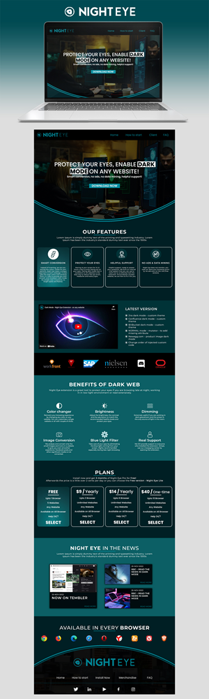Web Design by Adeel Rahman for Promotino Ltd. | Design: #29587090