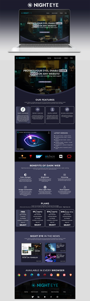 Web Design by Adeel Rahman for Promotino Ltd. | Design: #29604018