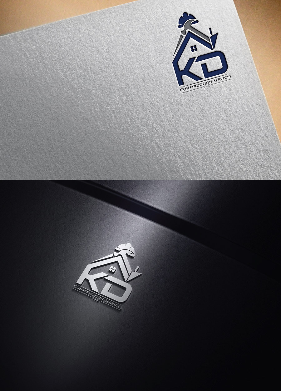 Logo Design by Spark  Design for KD Construction Services, LLC | Design #29535110