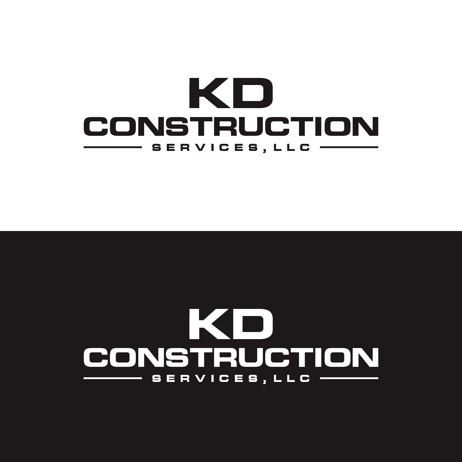 Logo Design by ikiono for KD Construction Services, LLC | Design #29533083