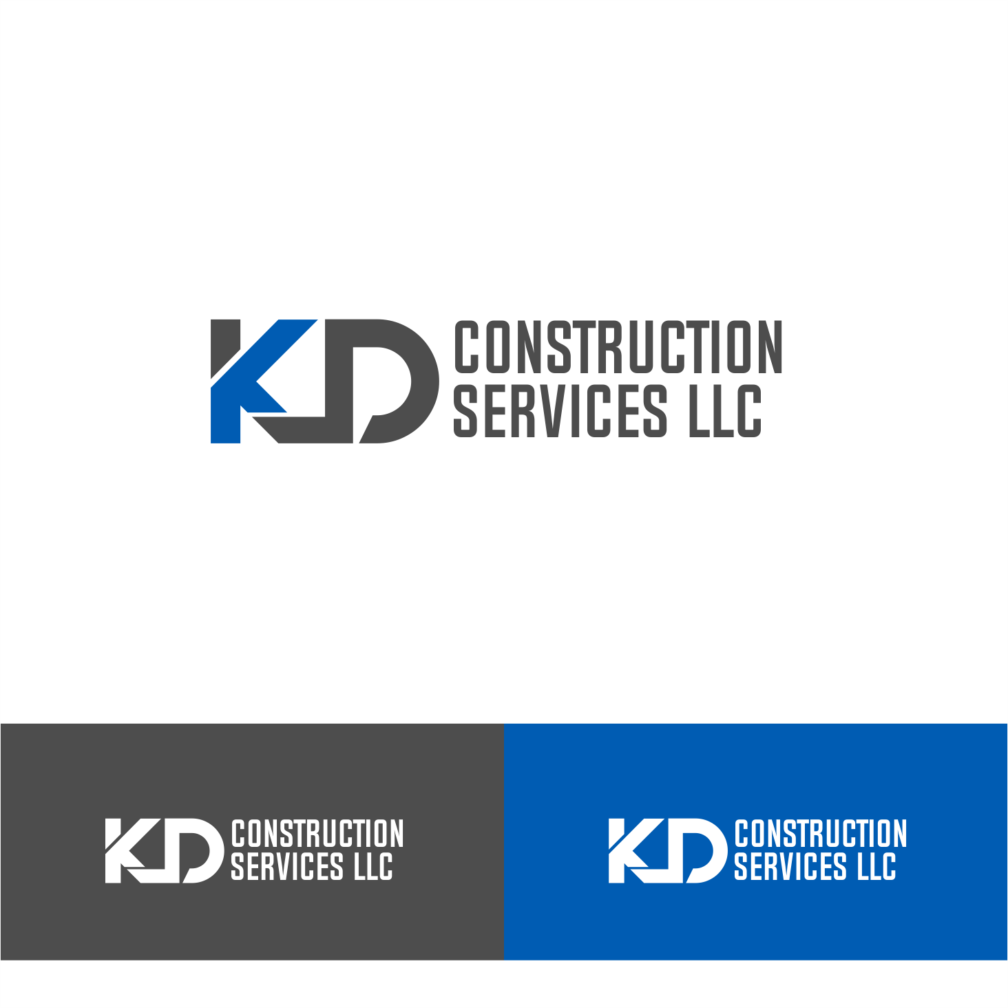 Logo Design by Arham Hidayat for KD Construction Services, LLC | Design #29552076