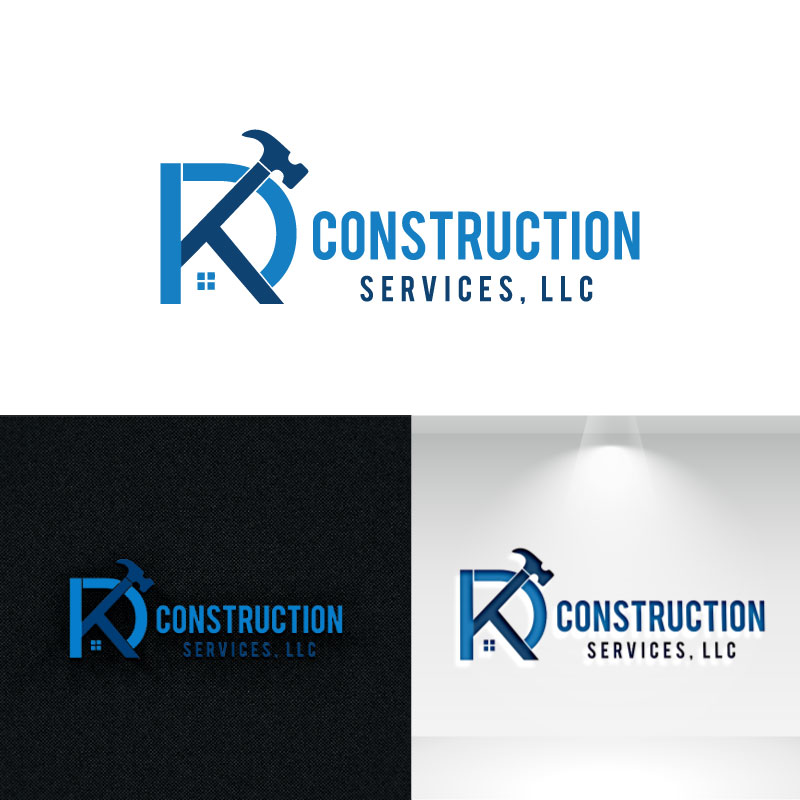 Logo Design by Fürstenberg design for KD Construction Services, LLC | Design #29549502