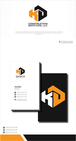 Logo Design by graphicevolution for KD Construction Services, LLC | Design: #29536974