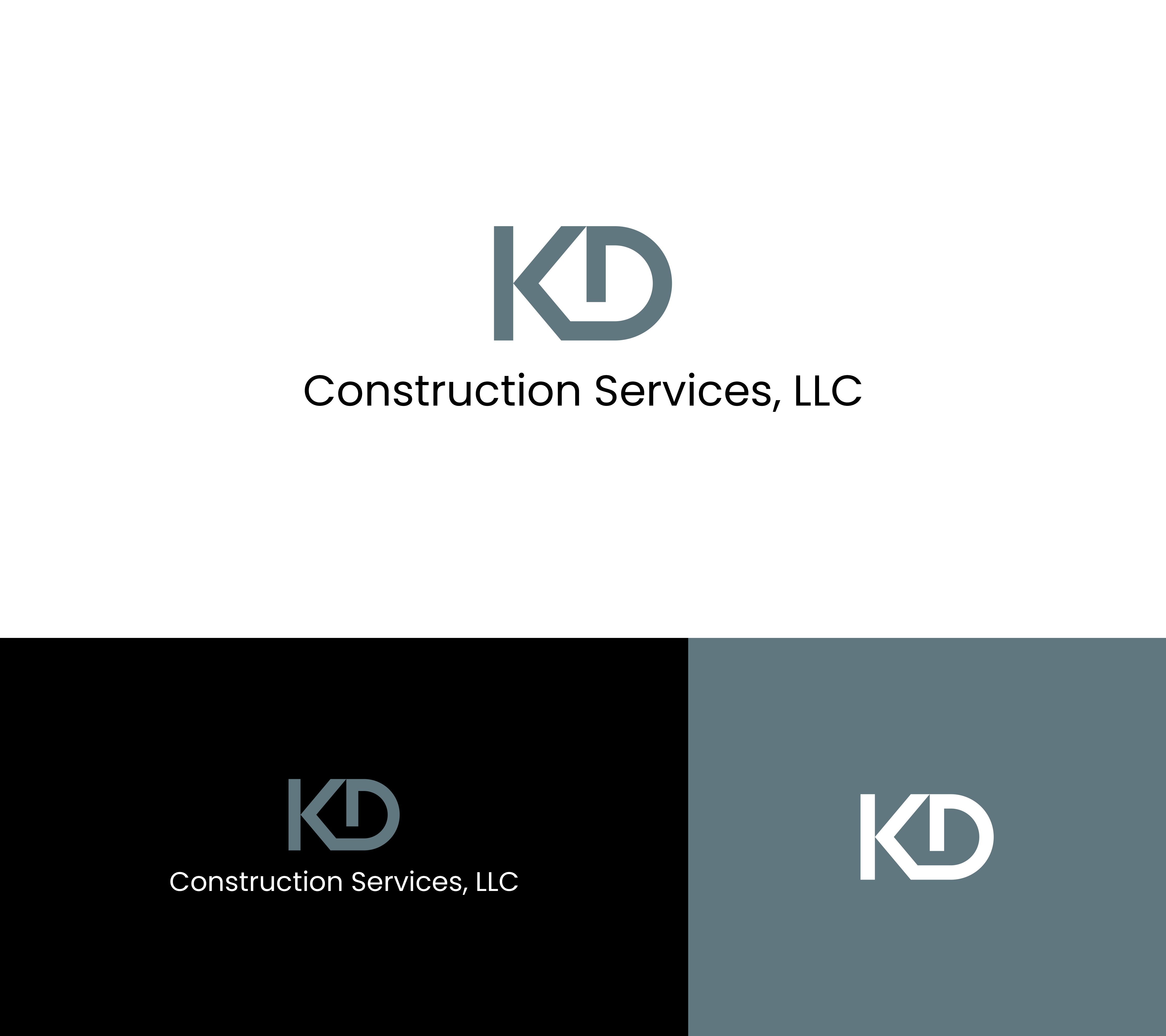 Logo Design by soriyeee for KD Construction Services, LLC | Design #29554244
