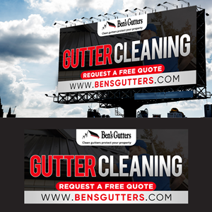 Design de Panneau par Designers Hub pour Bens Gutters Commercial | Design : #29575041