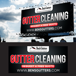 Design de Panneau par Designers Hub pour Bens Gutters Commercial | Design : #29575127