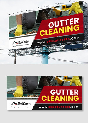 Billboard Design by debdesign for Bens Gutters Commercial | Design: #29540030