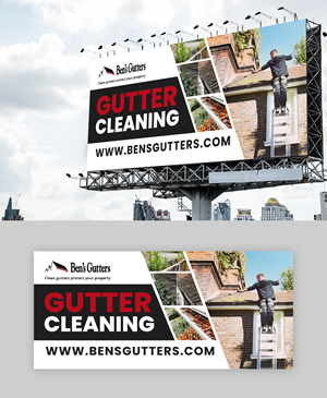 Billboard Design by debdesign for Bens Gutters Commercial | Design: #29540034