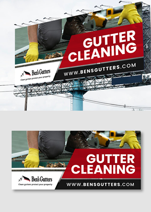 Billboard Design by debdesign for Bens Gutters Commercial | Design: #29540036