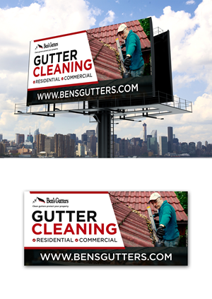 Billboard Design by debdesign for Bens Gutters Commercial | Design: #29540051