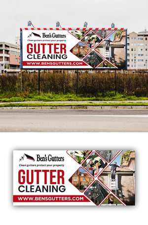Billboard Design by debdesign for Bens Gutters Commercial | Design: #29540465