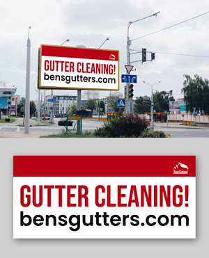 Billboard Design by debdesign for Bens Gutters Commercial | Design: #29596907