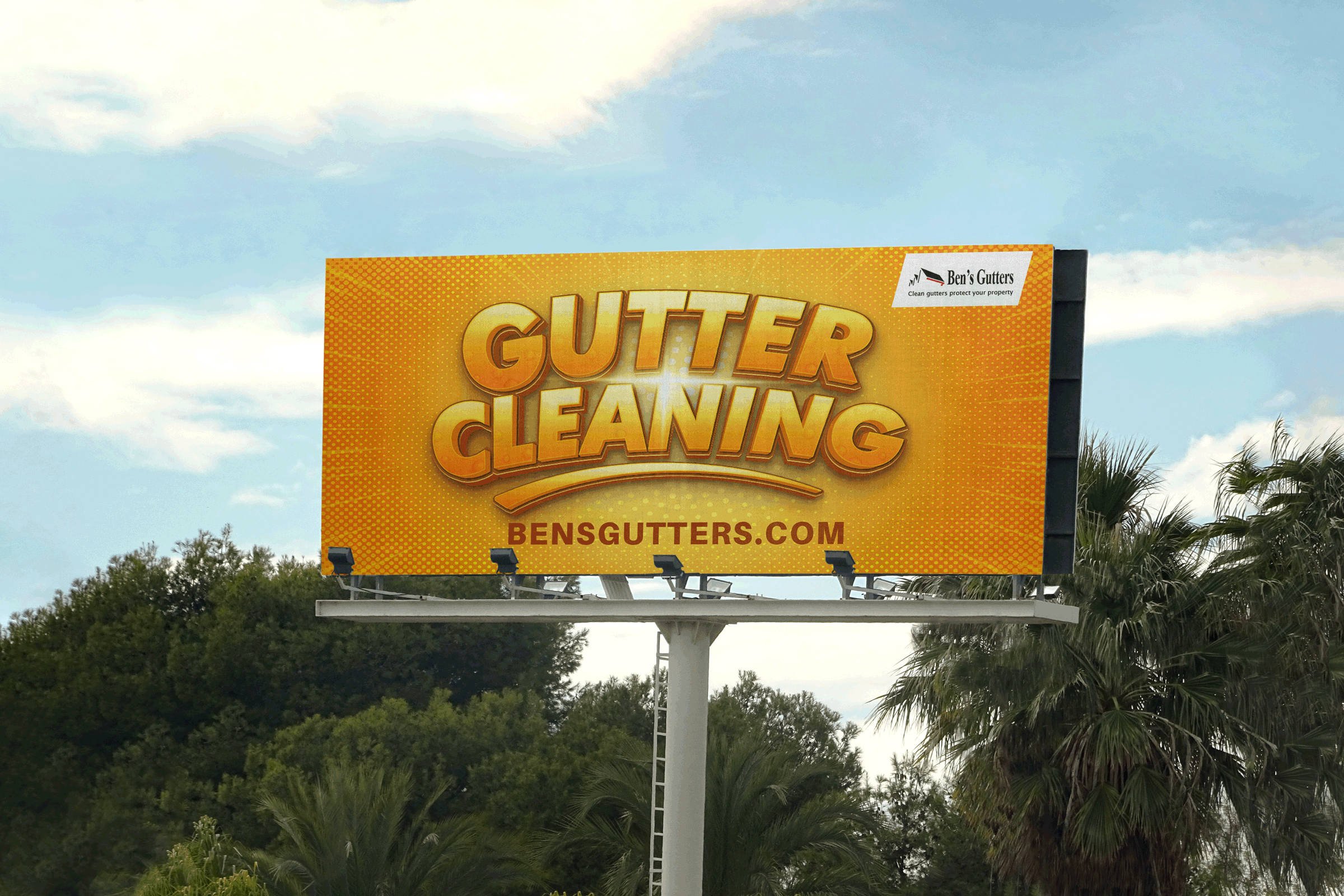 Design de Panneau par Madin pour Bens Gutters Commercial | Design #29531926