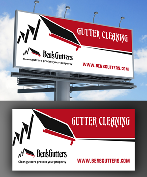 Design de Panneau par LAXMI DESIGNHUB pour Bens Gutters Commercial | Design : #29534444