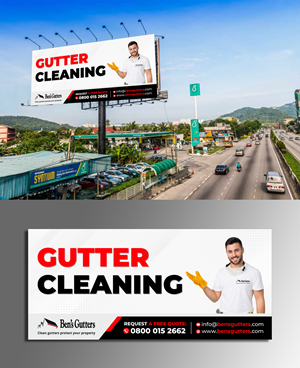 Design de Panneau par ecorokerz pour Bens Gutters Commercial | Design : #29534267