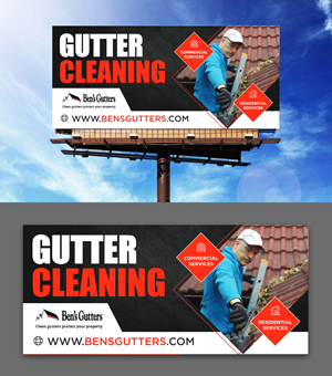 Design de Panneau par ecorokerz pour Bens Gutters Commercial | Design : #29536040