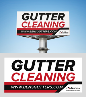 Design de Panneau par SAI DESIGNS pour Bens Gutters Commercial | Design : #29573091