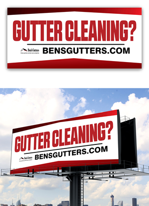 Design de Panneau par Dil_gfx pour Bens Gutters Commercial | Design : #29537975