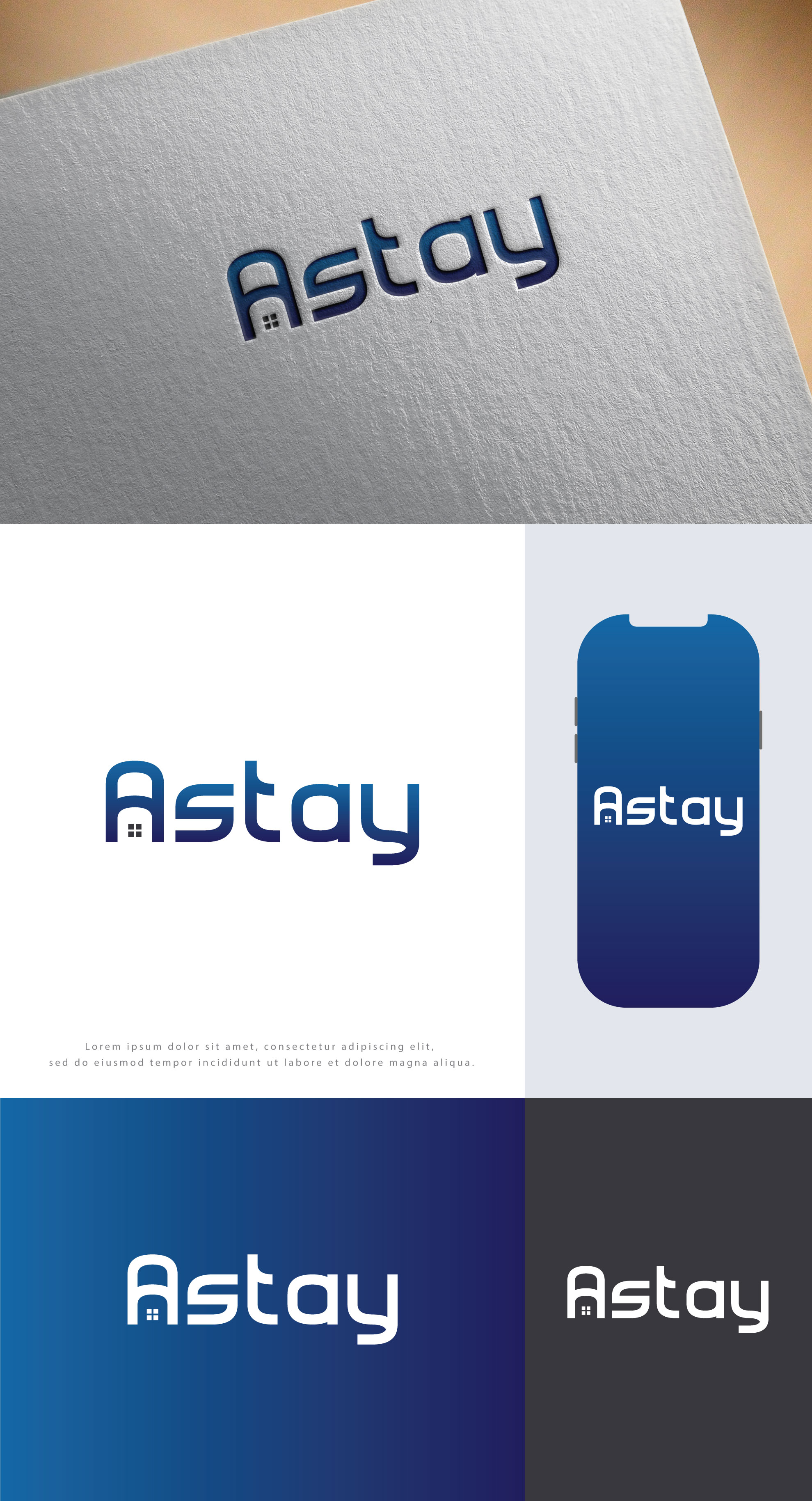 Logo Design by Mohammad_Rasel for Luxury Home Improvements DBA Astay | Design #29565202