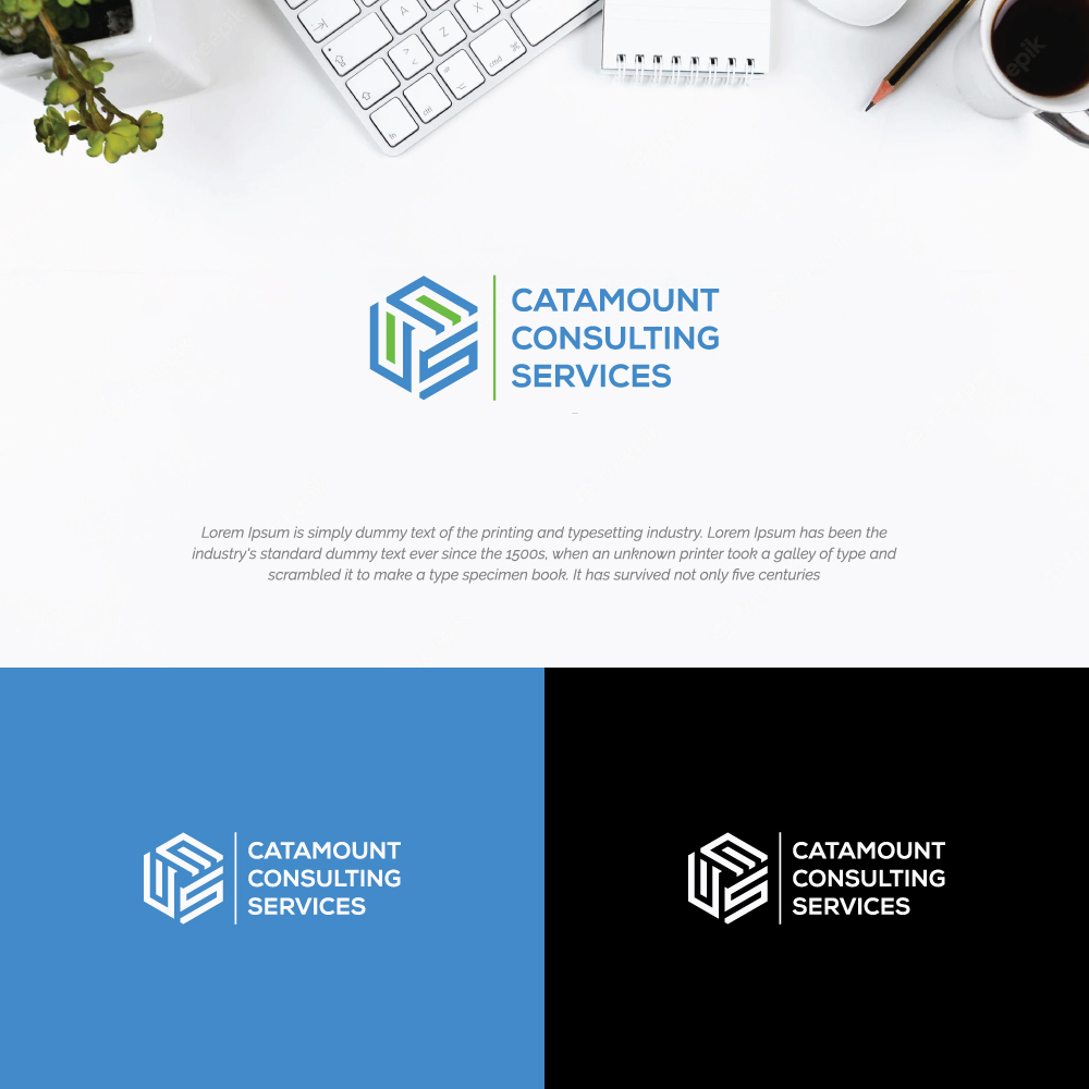 Logo Design by R.design for Catamount Consulting Services LLC | Design #29533348