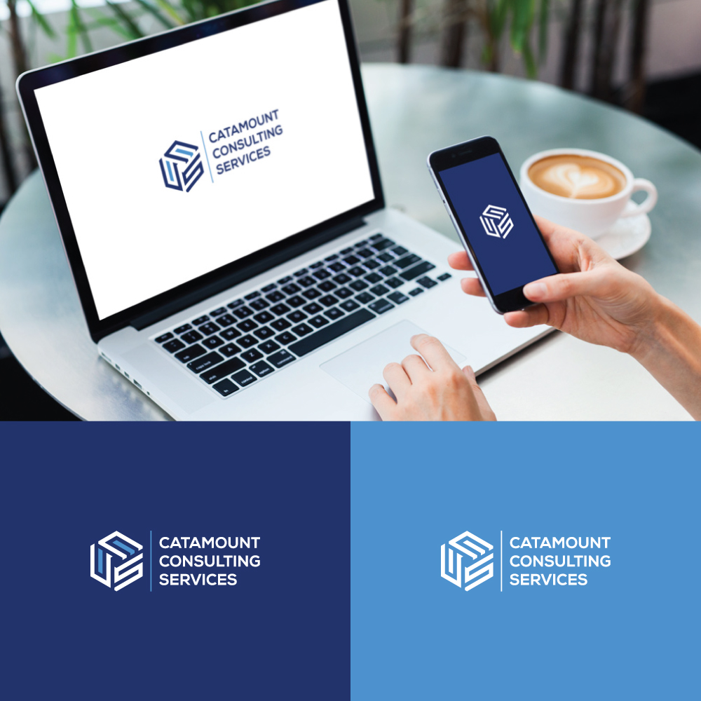 Logo Design by R.design for Catamount Consulting Services LLC | Design #29549647
