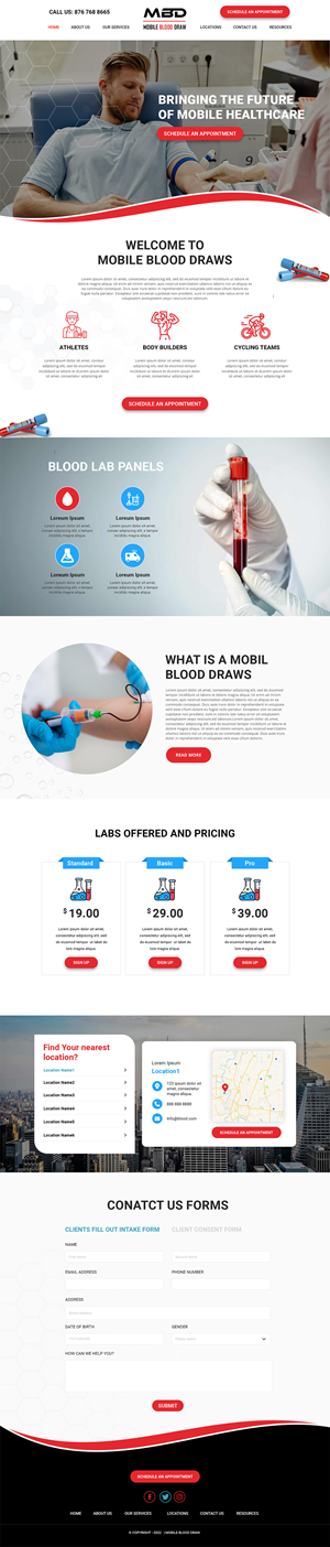 Web-Design von MAHABA für NC LABS TO GO | Design: #29541445