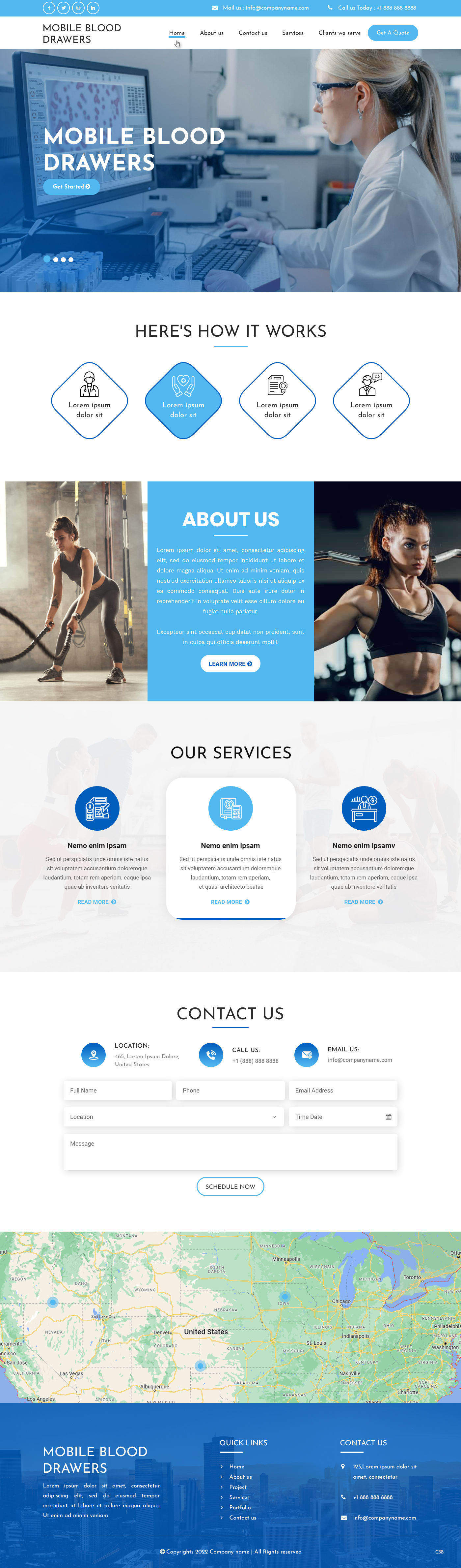 Web Design by pb for NC LABS TO GO | Design #29543294