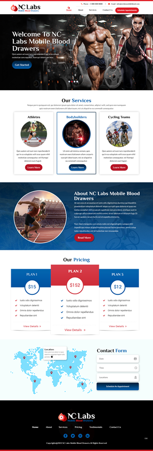 NC LABS TO GO   .   Mobile Blood Draws for athletes , body builders, cycling teams.